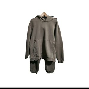 Lululemon Men Olive Hoodie & Jogger Sweatpants Set Size 2XL XL